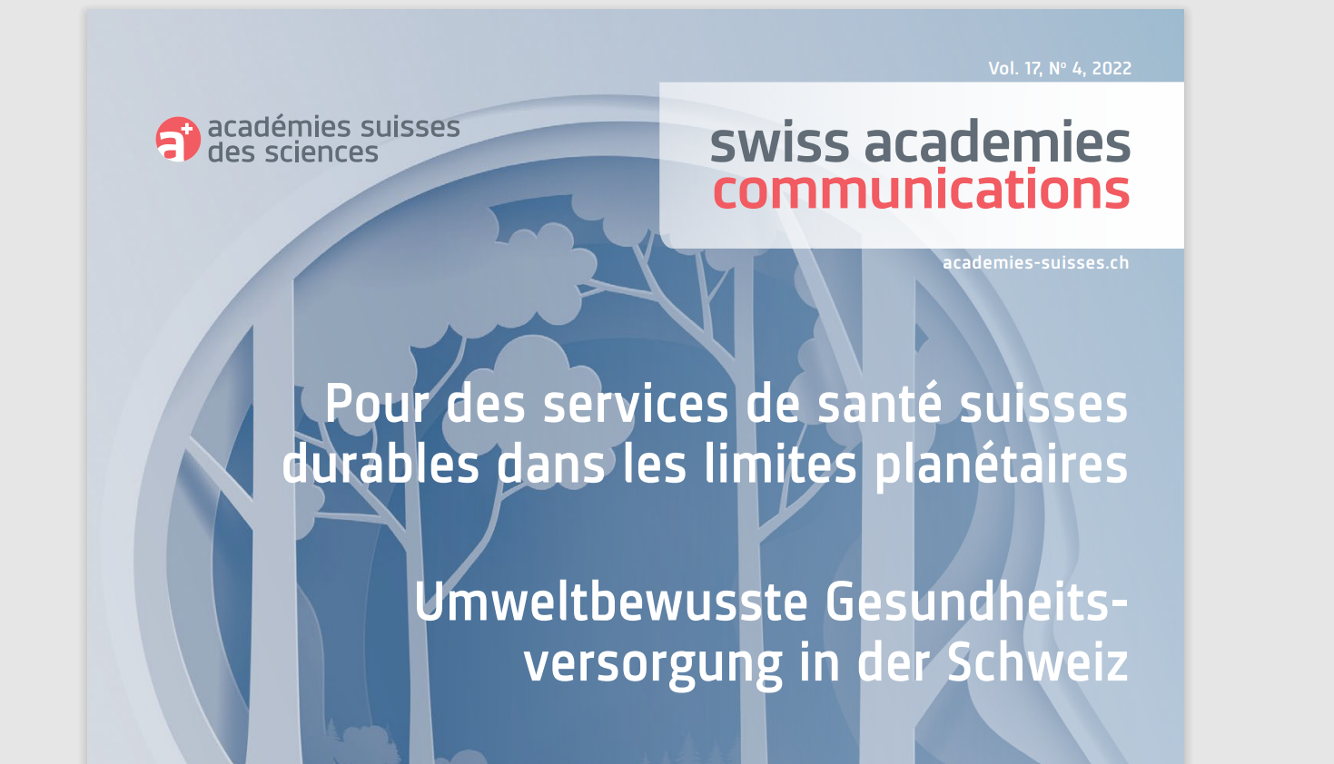 Forum suisse pour la durabilité du système de santé | 8 juin 2023